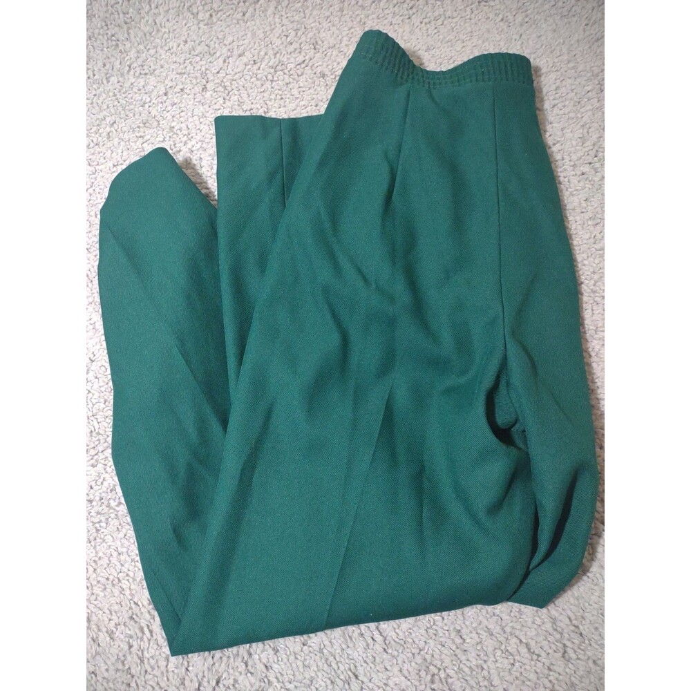 Vtg Sears Dress Slacks Pants Women's 16 Green USA